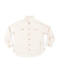 Bucky Split Hem Shirt Jacket
