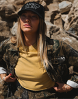 Bucky Camo Split Hem Shirt Jacket