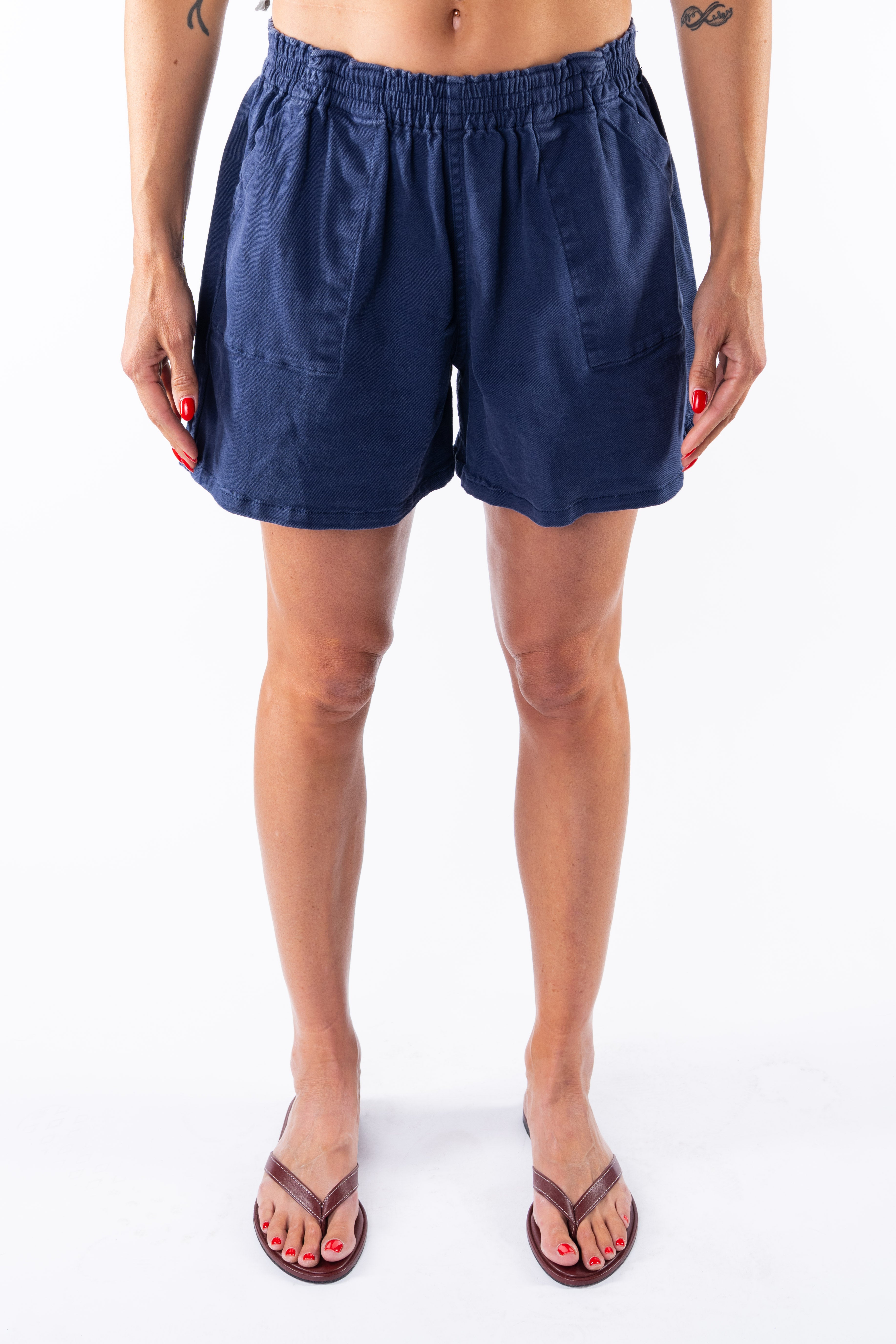 Cotton Day Shorts: Vintage Style in Cotton Twill - ARIKO LA