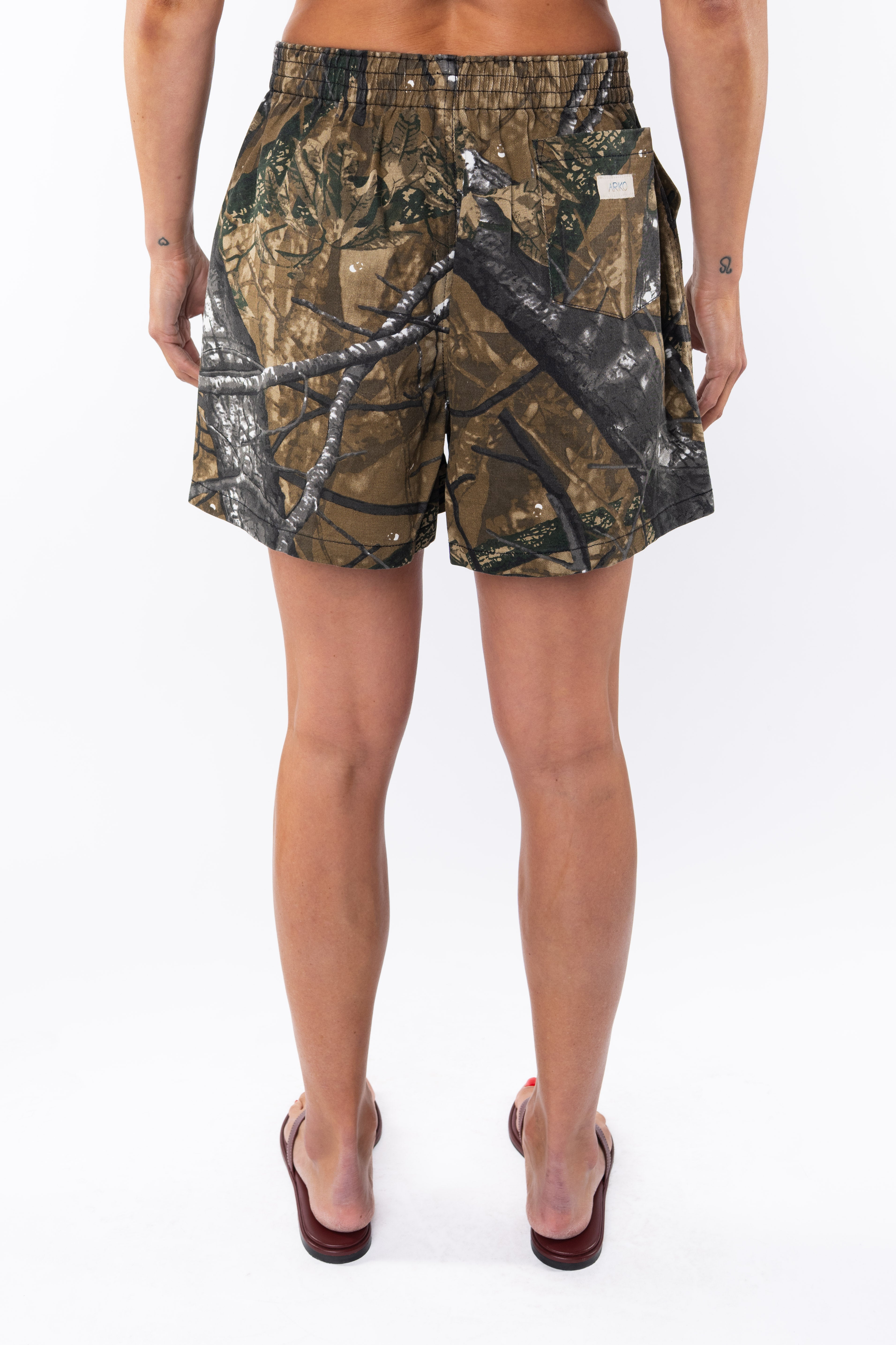 Camo Day Shorts: Vintage Style with Modern Comfort - ARIKO LA