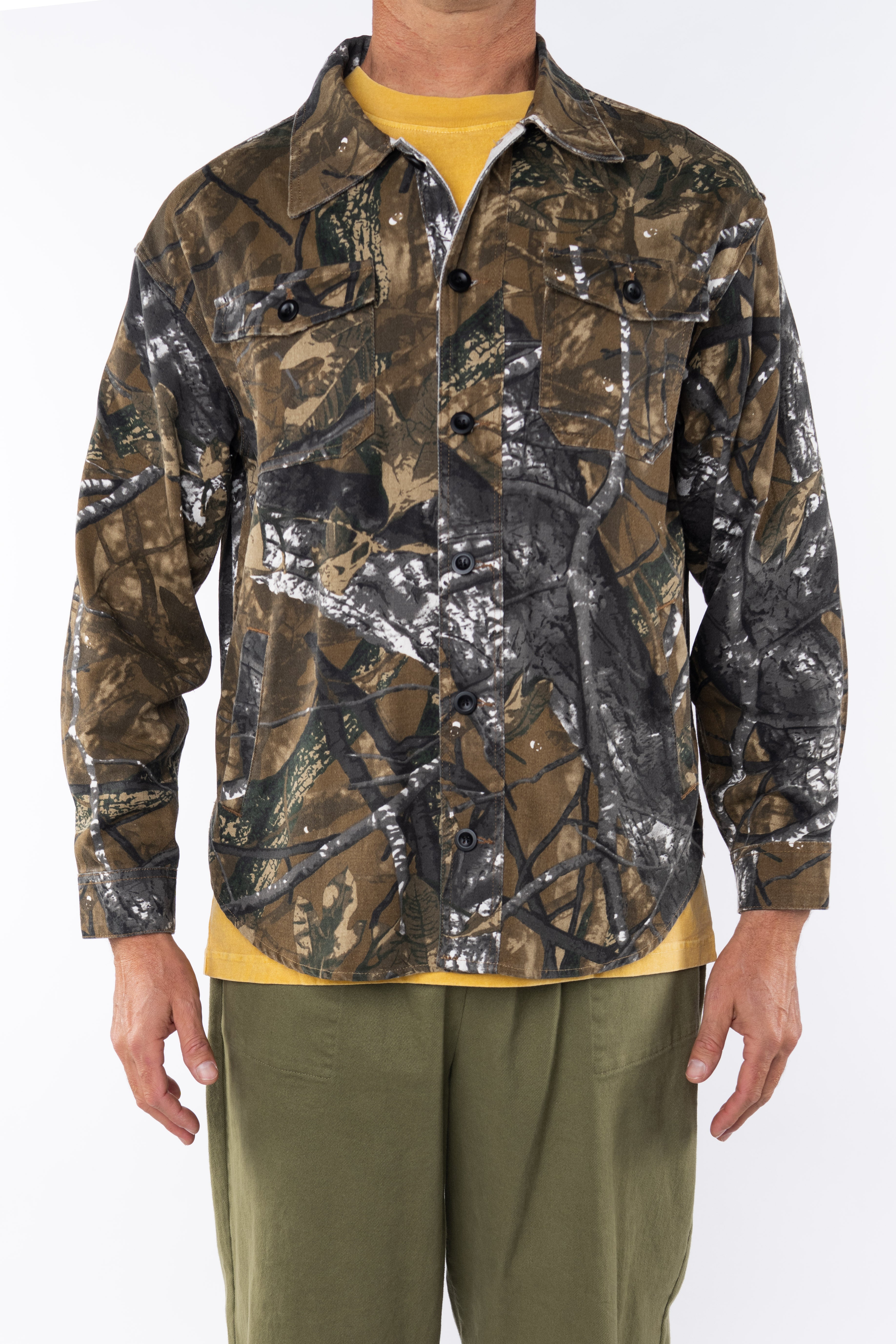Camo Shirt Jacket: Stylish and Comfortable Layering - ARIKO LA