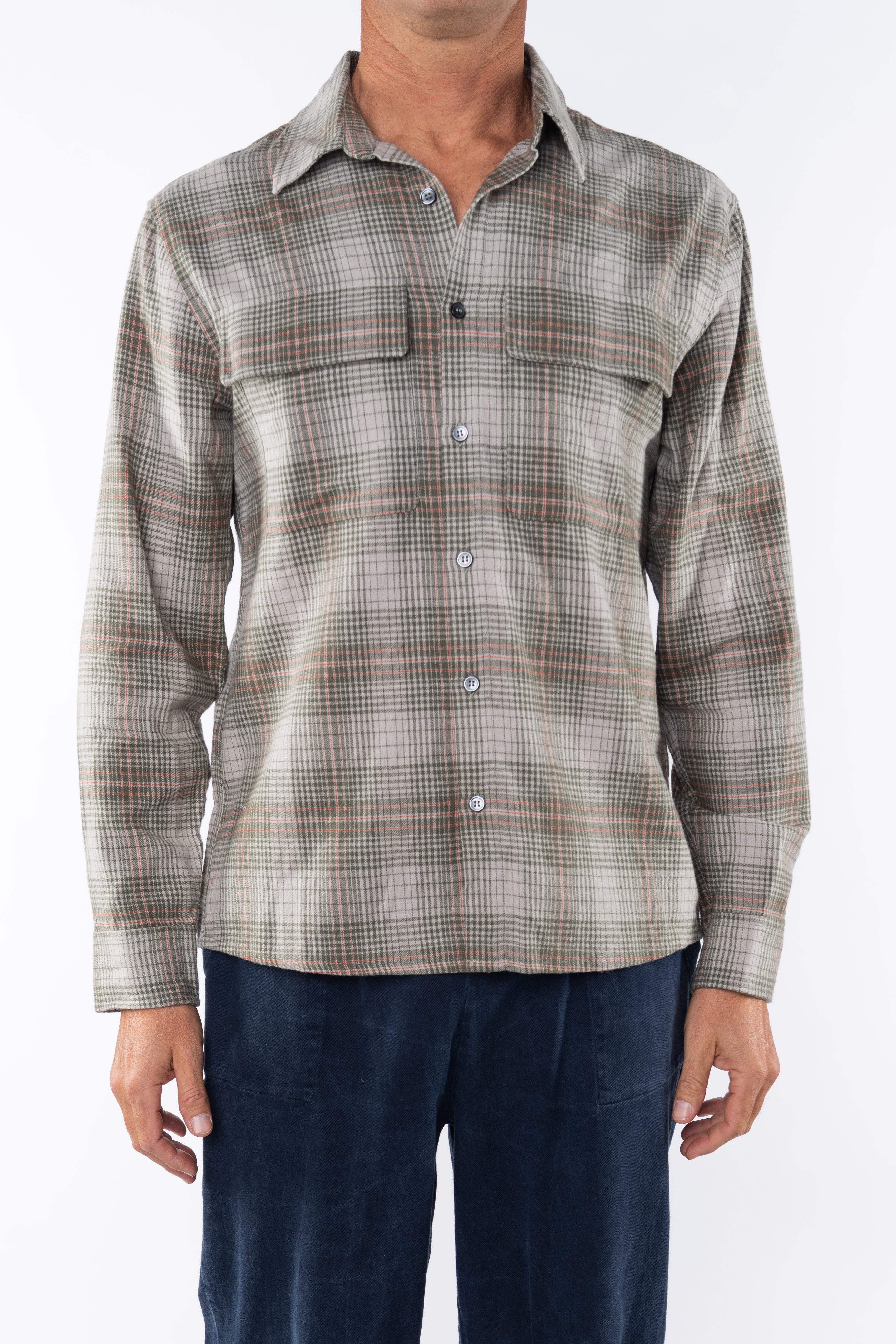 Summer Softy Plaid Shirt - Lightweight & Versatile Style - ARIKO LA
