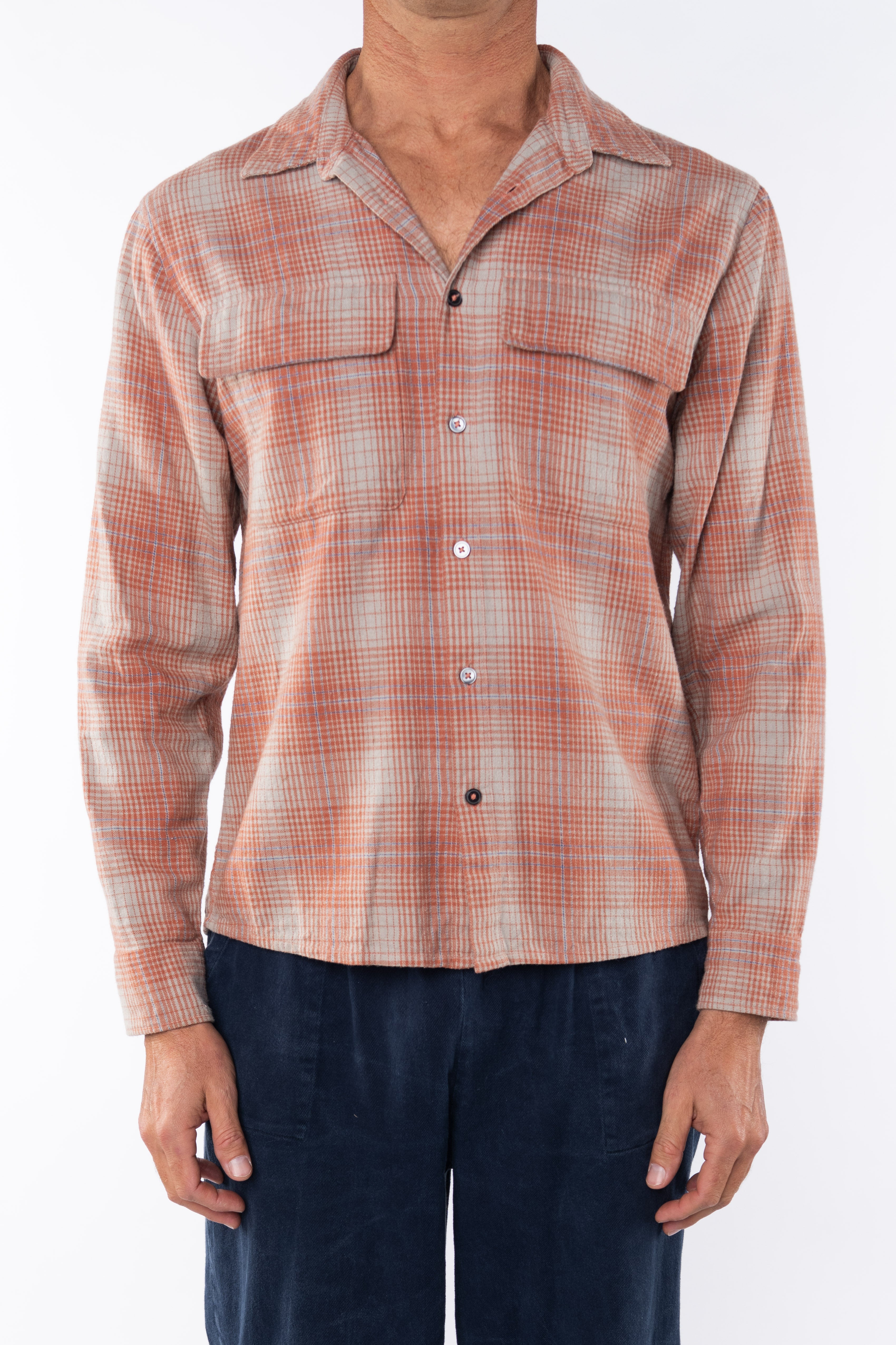 Summer Softy Plaid Shirt - Lightweight & Versatile Style - ARIKO LA