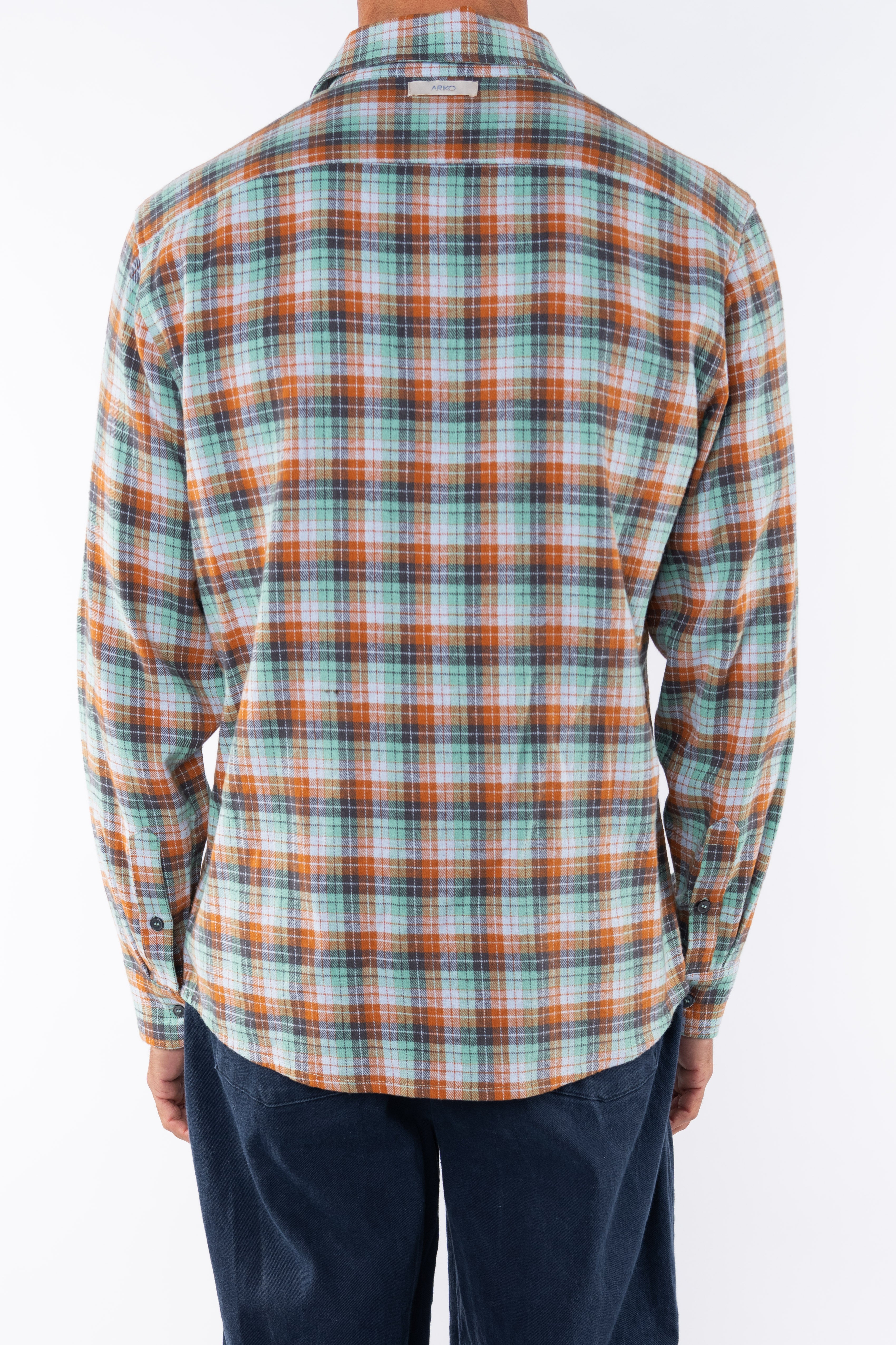 Summer Softy Plaid Shirt - Lightweight & Versatile Style - ARIKO LA