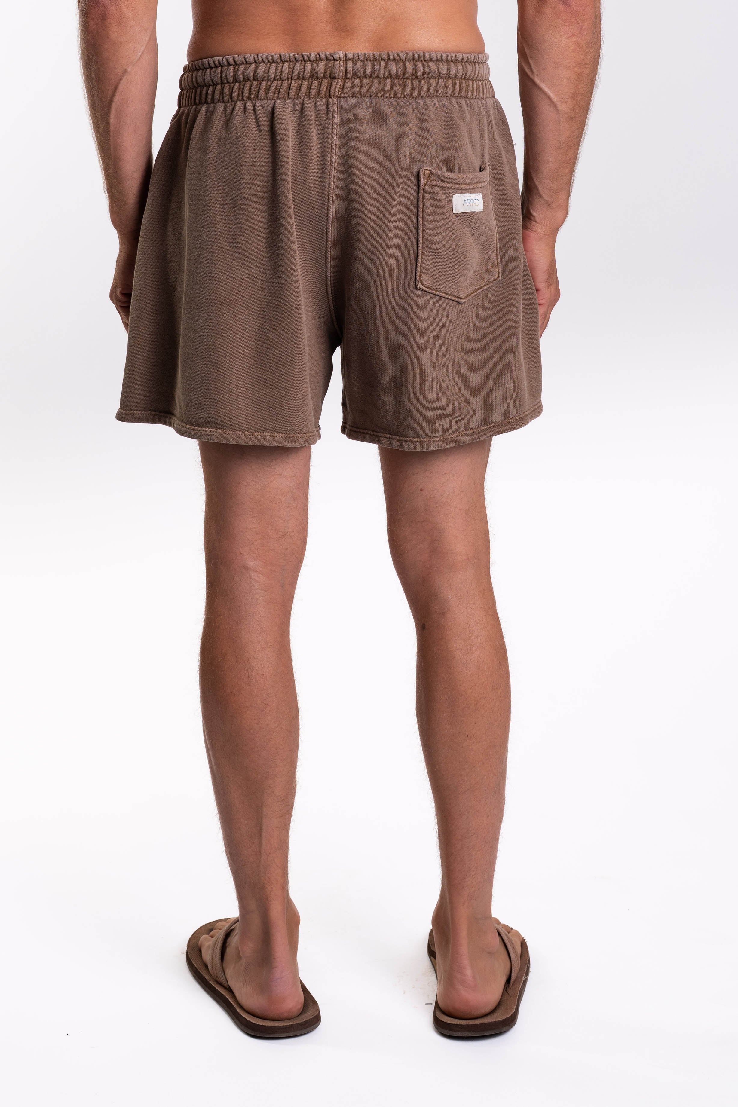 French Terry Day Shorts: Vintage Style in 100% Cotton - ARIKO LA