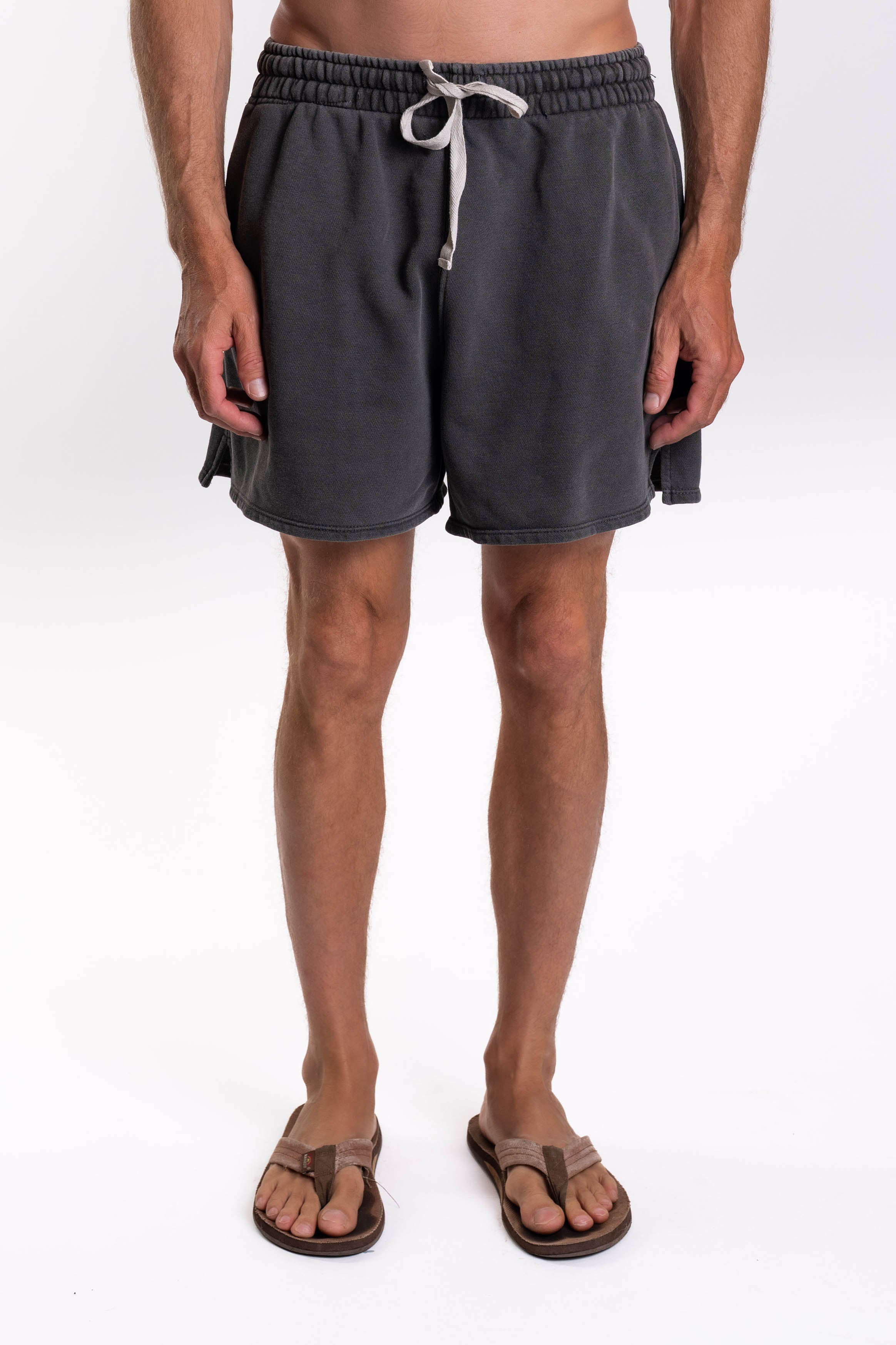 French Terry Day Shorts: Vintage Style in 100% Cotton - ARIKO LA