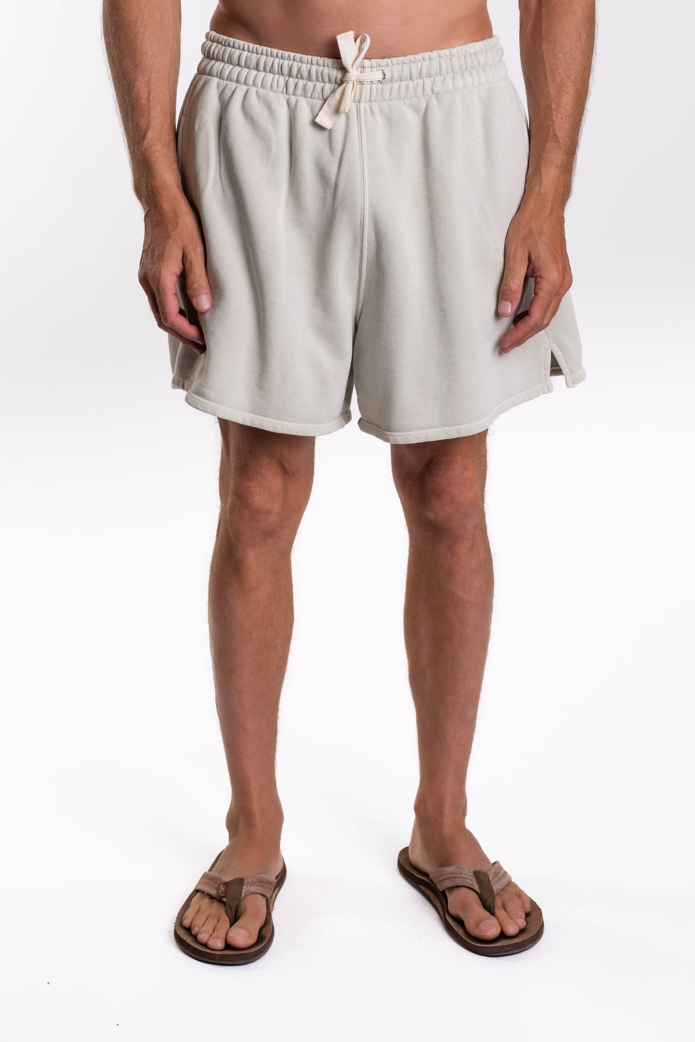French Terry Day Shorts: Vintage Style in 100% Cotton - ARIKO LA