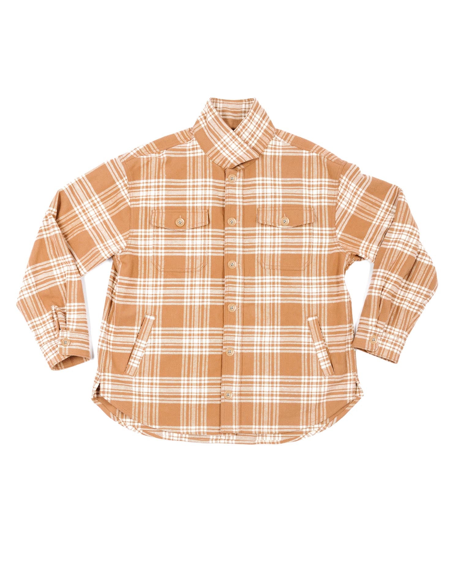 Bucky Split Hem Shirt Jacket