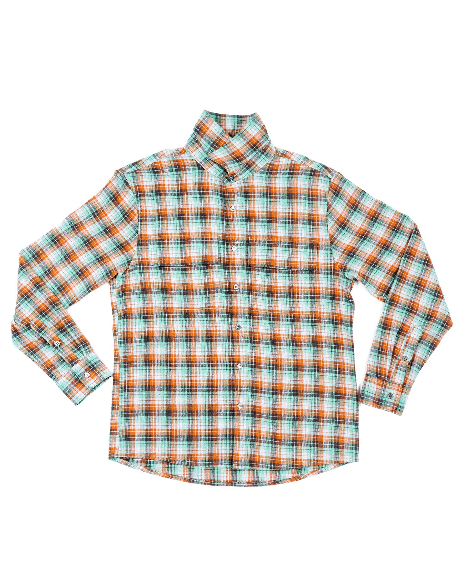 トップス ULTERIOR COTTON CASHMERE FLANNEL SHIRT Hills Cotton & Cashmere Shirt – Knickerbocker
